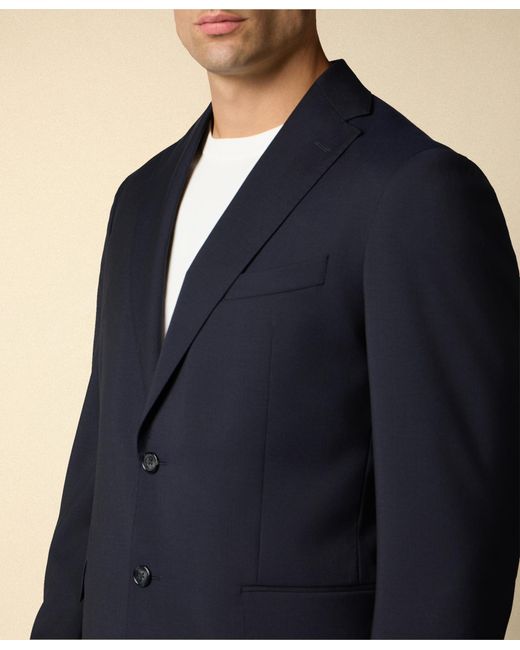 Brooks Brothers Blue Virgin Wool Blazer for men
