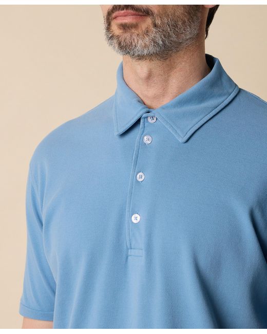 Brooks Brothers Poloshirt Aus Baumwoll-Piqué in Blue für Herren