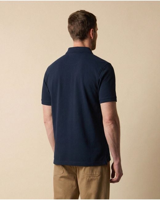 Brooks Brothers Blue Golden Fleece Supima Cotton Polo for men