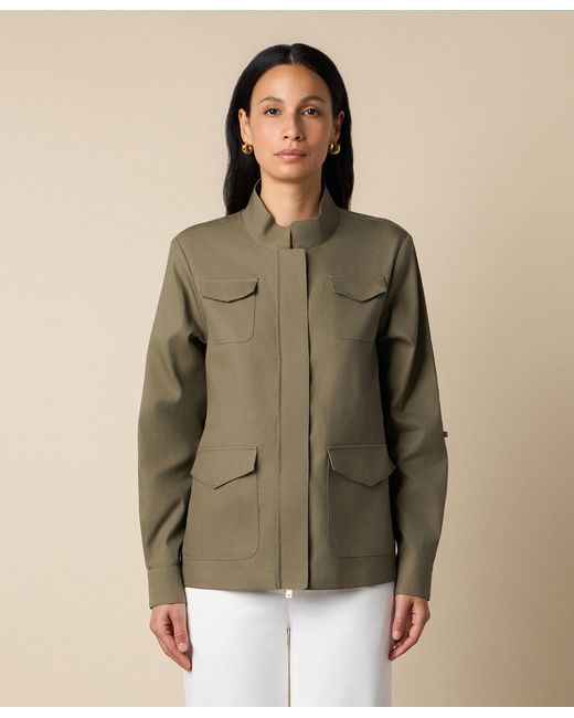 Brooks Brothers Green Safari Jacket