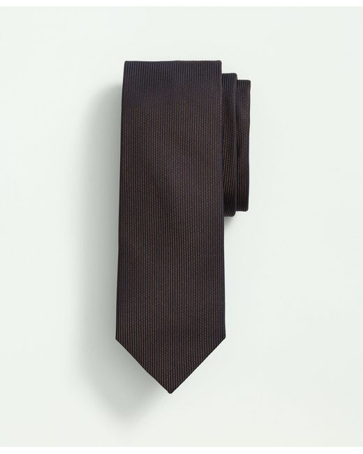 Brooks Brothers Silk Twill Tie in Brown for Men Lyst