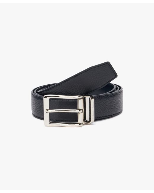 Ceinture Bleu En Cuir Grainé Brooks Brothers pour homme en coloris Blue