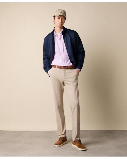 Brooks Brothers Pink Slim Fit Oxford Shirt With Button Down Collar for men