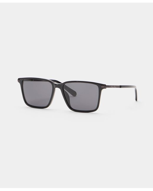 Brooks Brothers Gray Anthracite Sunglasses for men