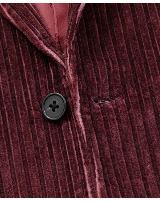 Brooks Brothers Embroidered Corduroy Sack Blazer for men