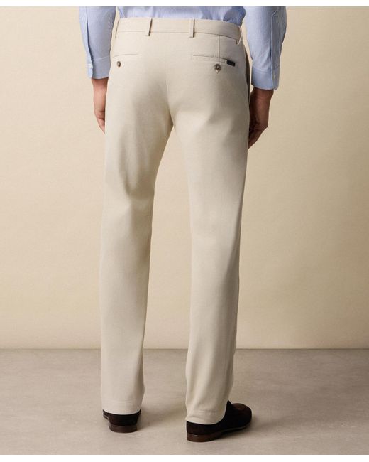 Brooks Brothers Natural Regular Fit Soft Twill Kirman Chino for men