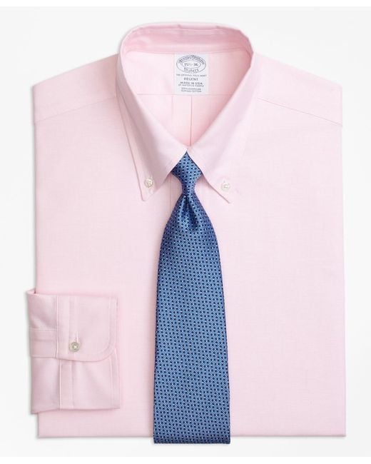 Lyst - Brooks Brothers Original Polo® Button-down Oxford Regent Fitted ...