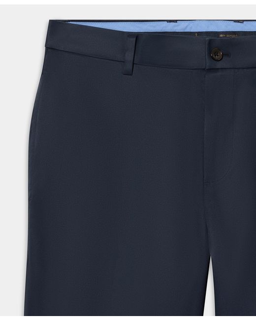 Brooks Brothers Blue Regular Fit Advantage Stretch Chino for men