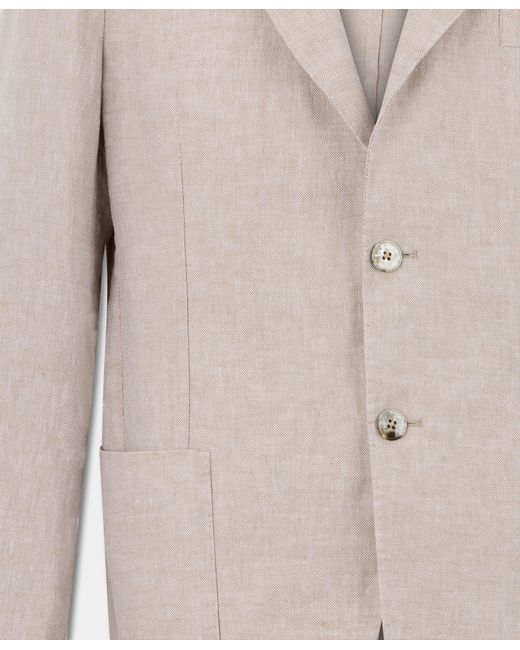 Brooks Brothers Multicolor Plain Linen Blazer for men