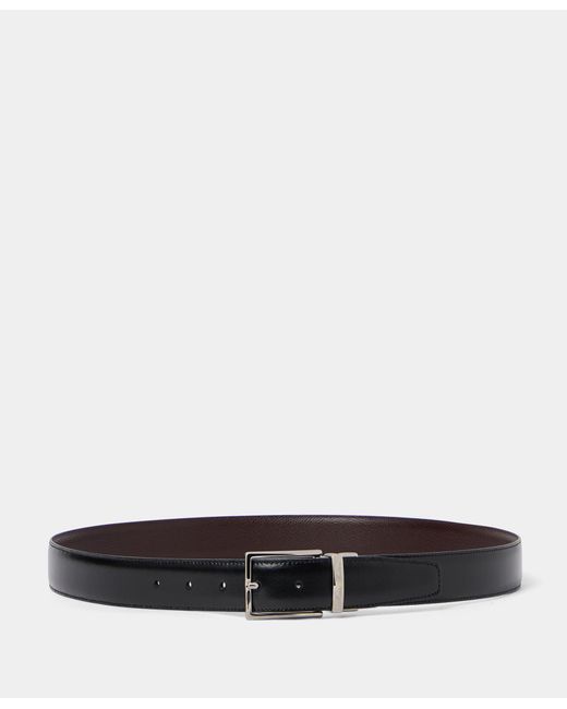 Ceinture Réversible En Cuir Bovin Brooks Brothers pour homme en coloris White