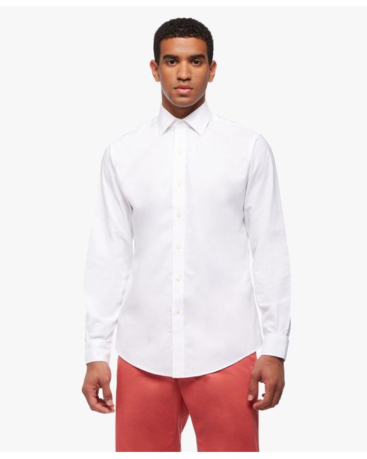 Brooks Brothers Regent Fit Non-iron Ainsley-kragen Anzughemd in Weiß für  Herren | Lyst DE