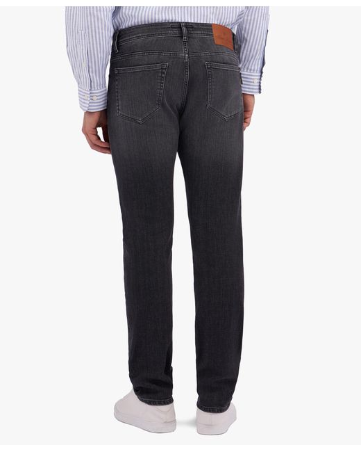 Medium Grey Stretch Cotton Jeans Brooks Brothers de hombre de color Blue