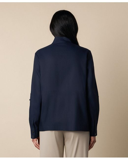 Brooks Brothers Blue Safari Jacket