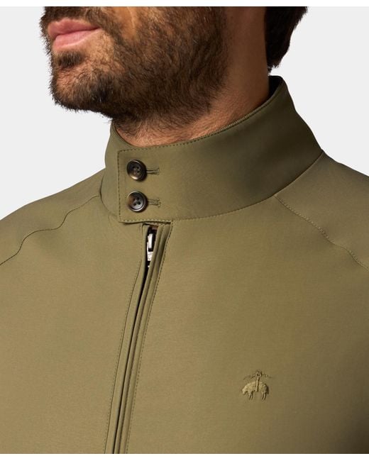 Brooks Brothers Wasserabweisender Technischer Bomber in Green für Herren