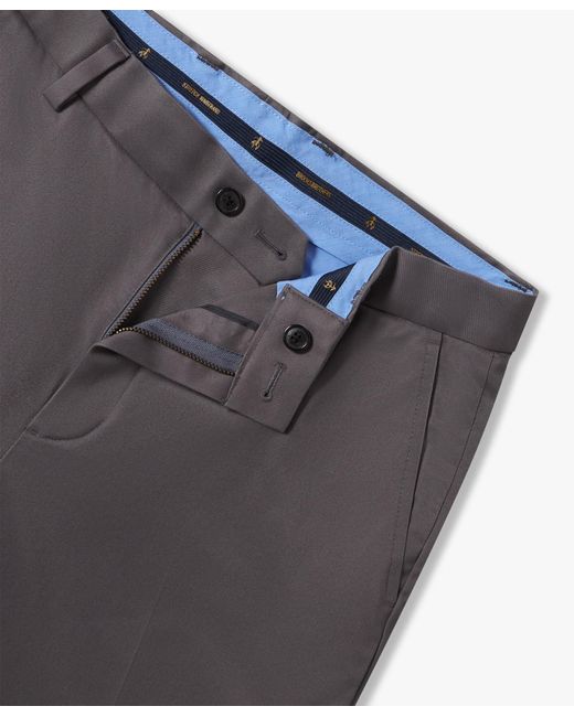 Brooks Brothers Gray Slim Fit Advantage Stretch Chino for men
