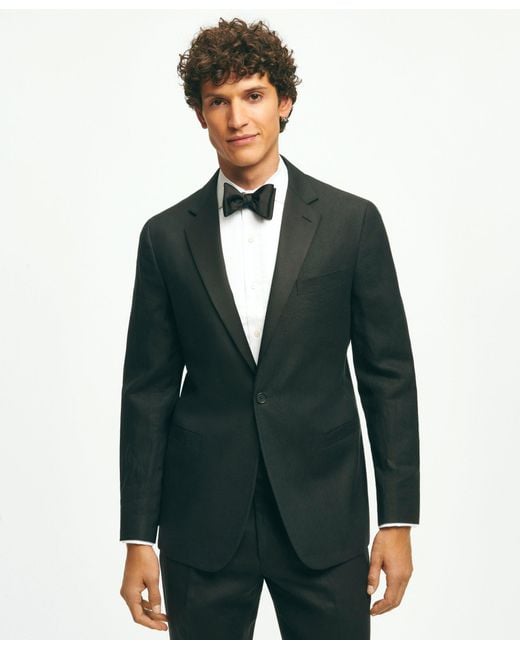 Brooks Brothers Green Classic Fit 1818 Archive-inspired Tuxedo In Irish Linen for men