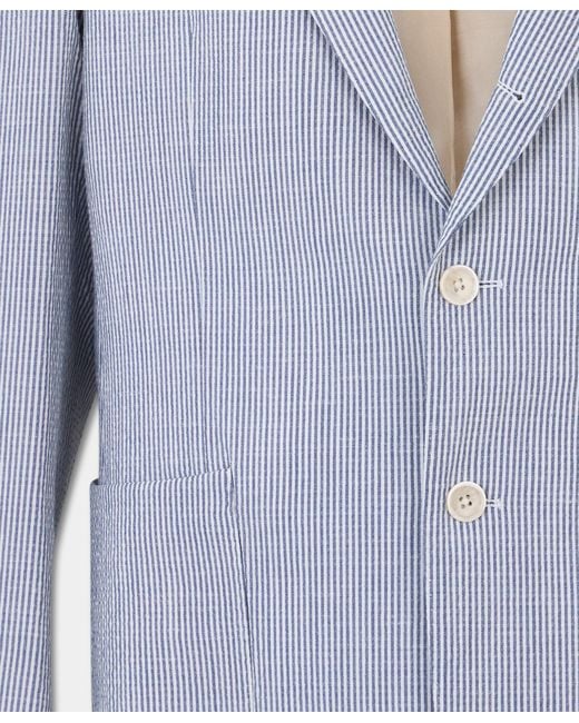 Brooks Brothers Blue Seersucker Blazer for men