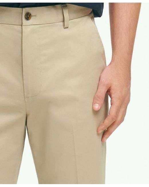 Brooks Brothers Natural Slim Fit Advantage Stretch Chino for men