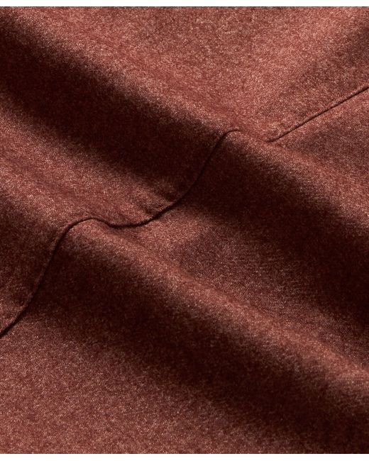 Brooks Brothers Red Melange Wool Blend Blazer for men