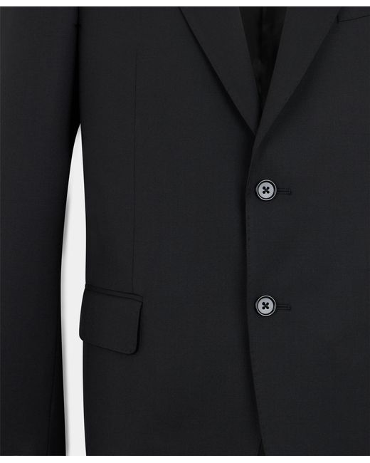 Brooks Brothers Black Travel Plain Twill Blazer for men