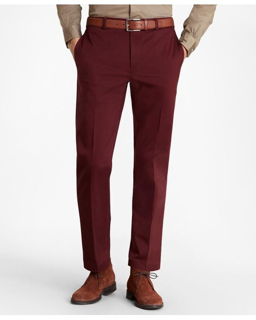 Brooks Brothers Cotton Clark Fit Stretch Advantage Chino Pants in ...