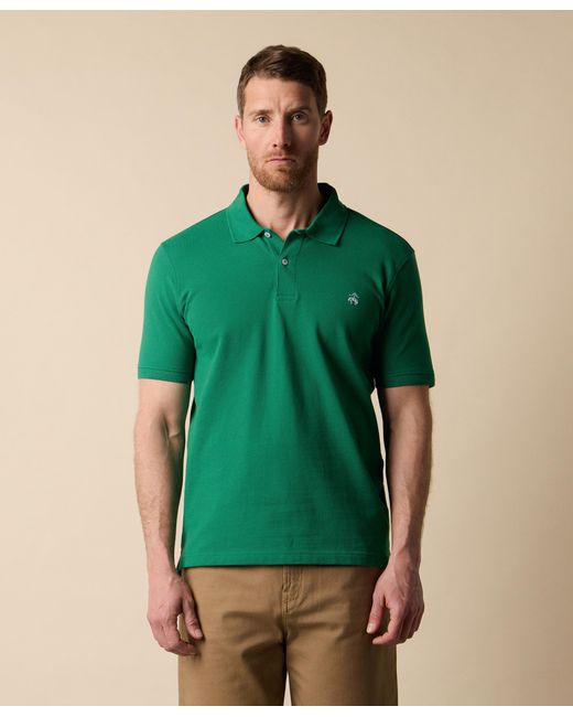 Brooks Brothers Polo Aus Baumwoll-Piqué in Green für Herren