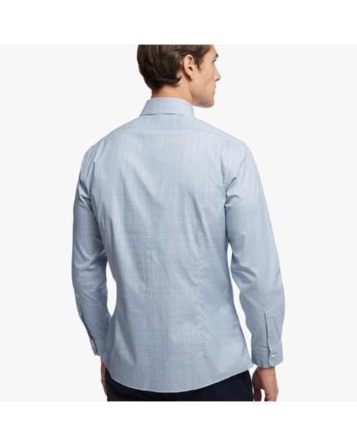 Camisa de vestir non-iron corte extra slim Soho, pinpoint, cuello  button-down Brooks Brothers de hombre de color Azul | Lyst
