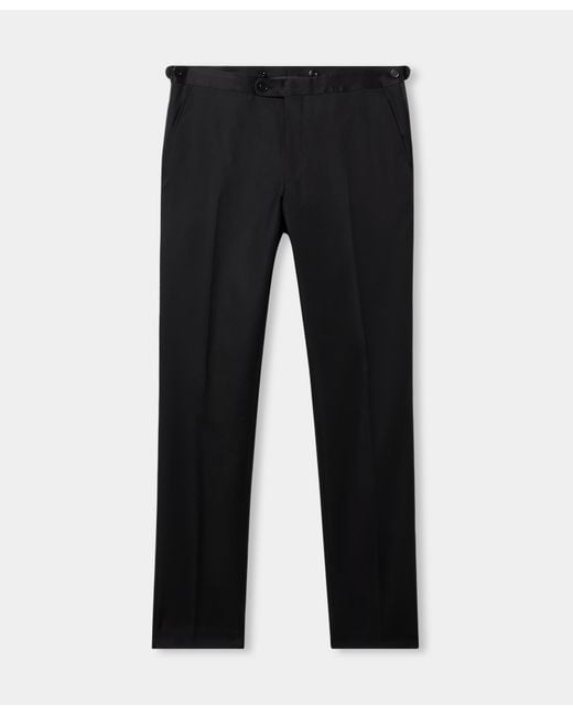 Brooks Brothers Black Virgin Wool Tuxedo Suit for men