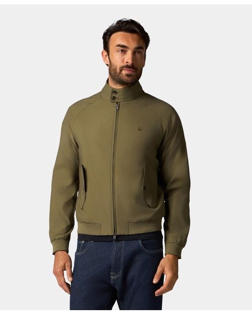 Brooks Brothers Wasserabweisender Technischer Bomber in Green für Herren