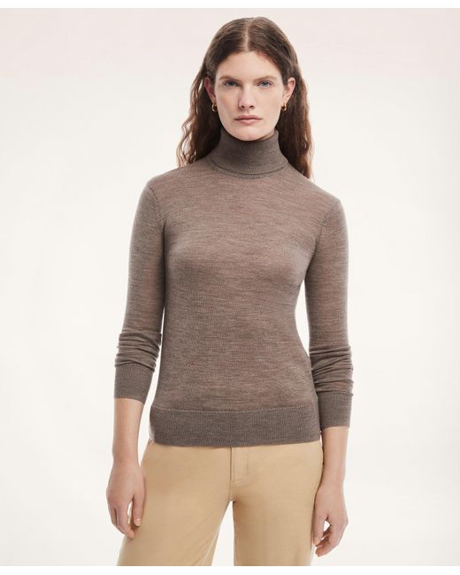Brooks Brothers Merino Wool Turtleneck 