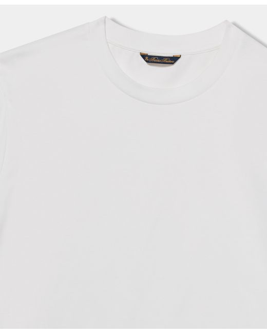 Brooks Brothers White Cotton T-Shirt for men