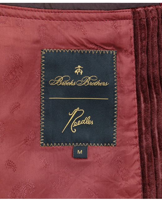 Brooks Brothers Embroidered Corduroy Sack Blazer for men