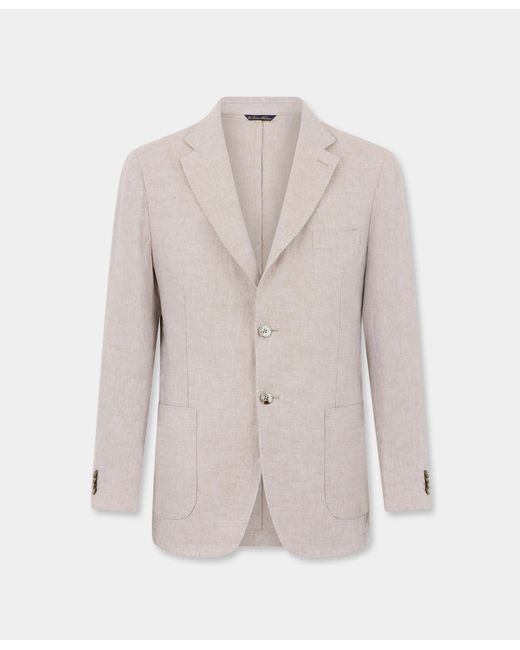 Brooks Brothers Multicolor Plain Linen Blazer for men