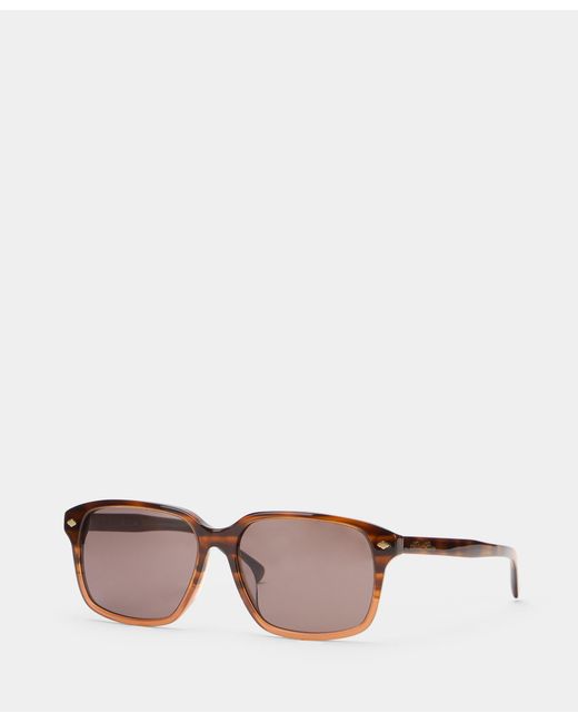 Brooks Brothers Pink Havana Sunglasses for men