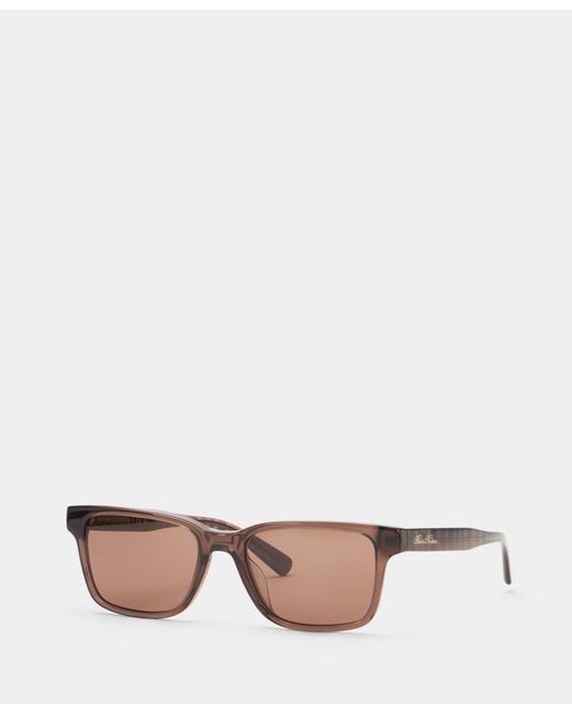 Brooks Brothers Pink Check Sunglasses for men