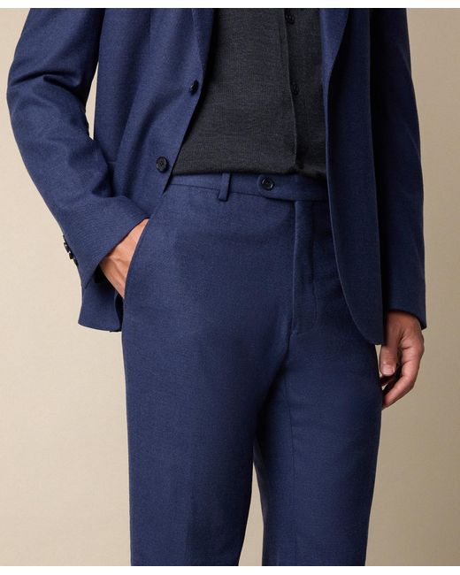 Brooks Brothers Blue Wool Travel Suit for men