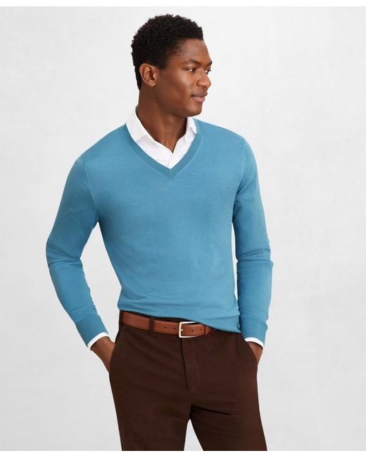 fleece v neck sweater
