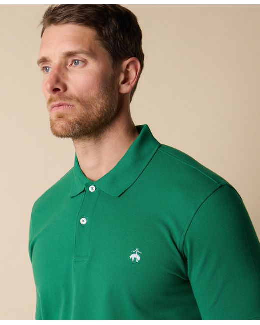 Brooks Brothers Polo Aus Baumwoll-Piqué in Green für Herren