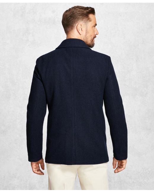 brooks brothers peacoat