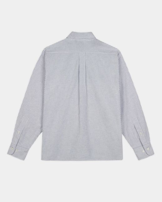 Brooks Brothers Gray X Brain Dead California Embroidered Oxford Shirt for men