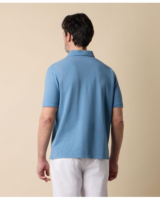 Brooks Brothers Poloshirt Aus Baumwoll-Piqué in Blue für Herren