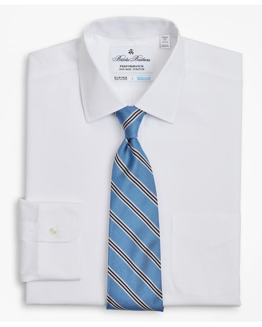 extra slim fit white dress shirt