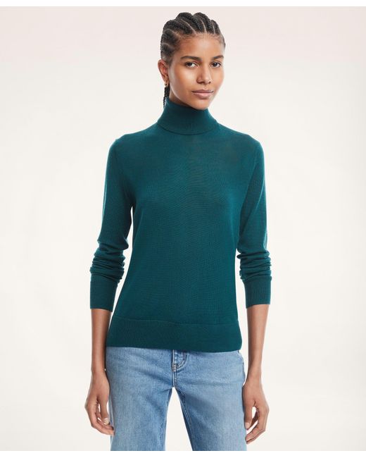 Brooks Brothers Merino Wool Turtleneck 