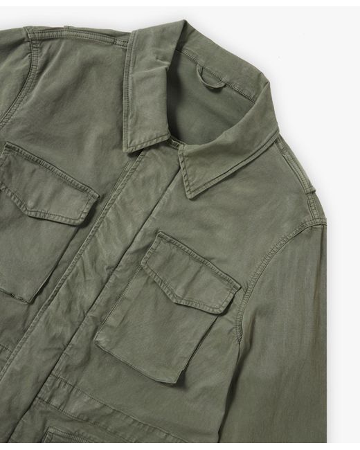 Veste Field Jacket Militaire En Coton Mélangé Brooks Brothers pour homme en coloris Green