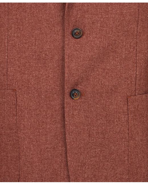 Brooks Brothers Red Melange Wool Blend Blazer for men
