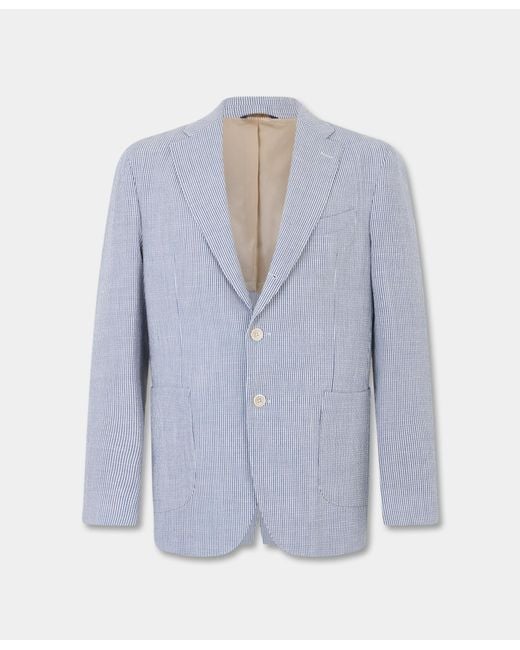 Brooks Brothers Blue Seersucker Blazer for men