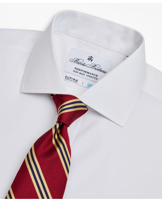 brooks brothers white dress shirt