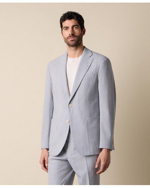 Brooks Brothers Blue Seersucker Blazer for men