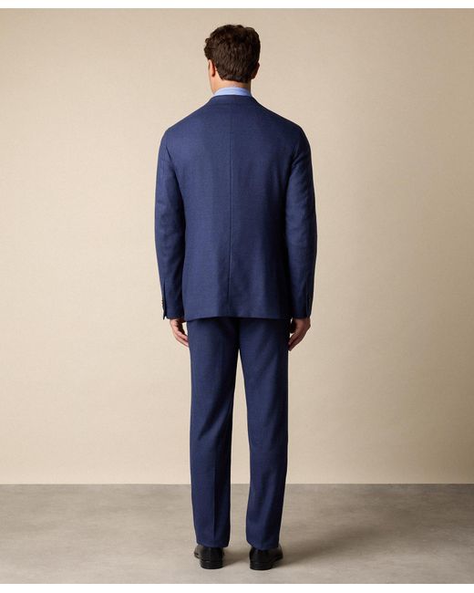Brooks Brothers Blue Wool Travel Suit for men
