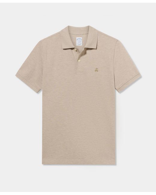 Brooks Brothers Natural Golden Fleece Washed Supima Cotton Polo for men